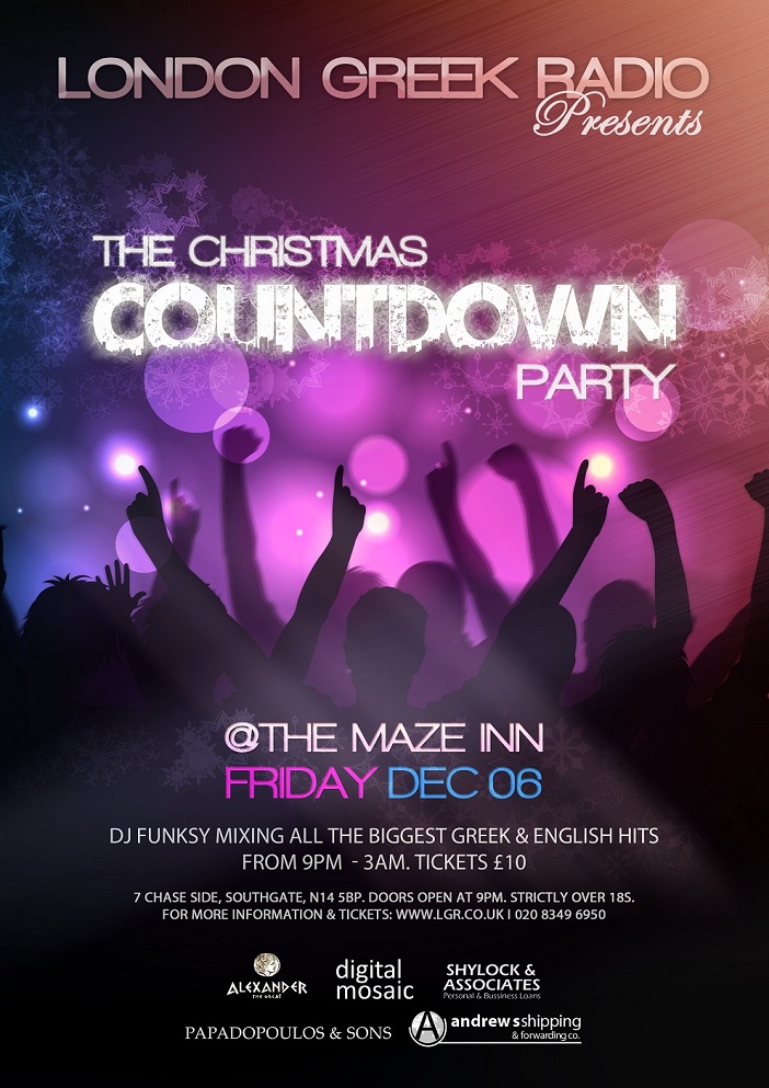 LGR Presents the Christmas Countdown Party  LGR 103.3 FM