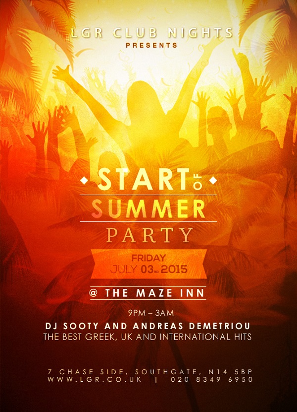 The Start Of Summer Party
